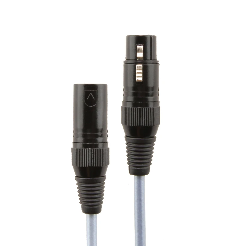 Hi-Fi MPS X-22XLR Hi-end 99.9997% OFC + Si 24K позолоченный 3-контактный разъем XLR баланс аудио кабель