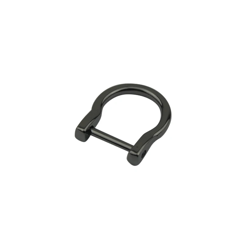 Black BDTHOOO 20 шт./лот, кожаная сумка, сумка, фурнитура, съемный винт, D металлическая пряжка, застежка для кошельков, ручка, багажные сумки - Цвет: Black
