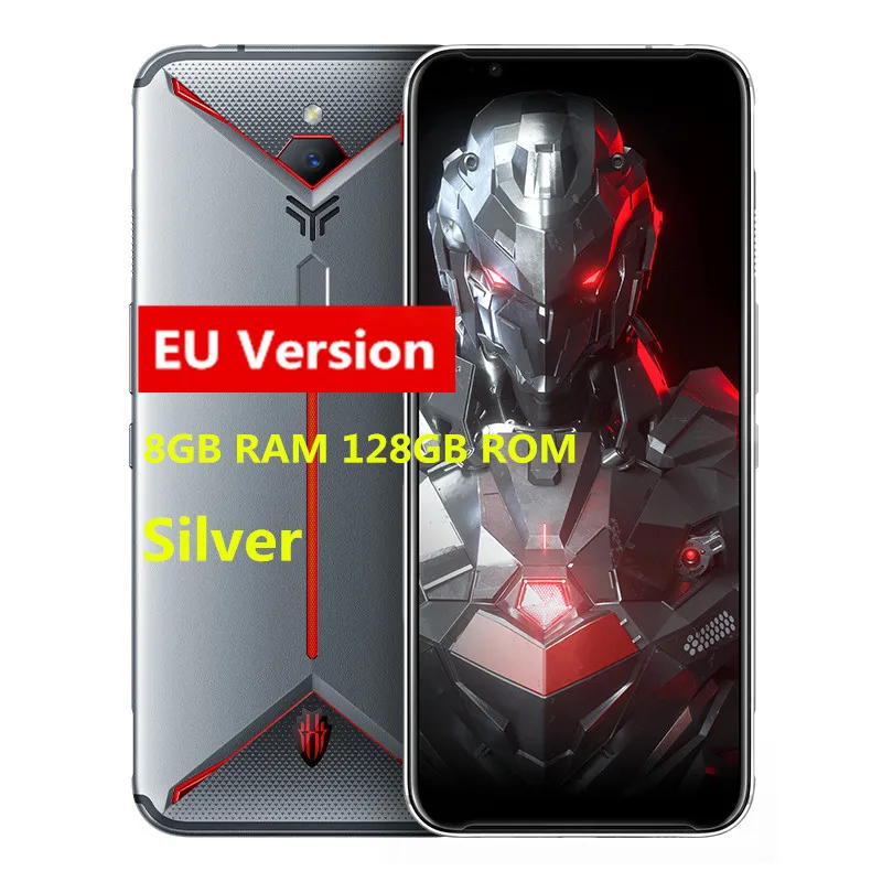 8GB128GB Silver I Смартфон Nubia Red Magic 3 S, 8 ГБ ОЗУ, 128 Гб ПЗУ, 6,65 дюйма, Snapdragon 855 Plus, 5000 Мп+ Мп, мАч, быстрая зарядка, игровой телефон - Цвет: 8GB128GB Silver I