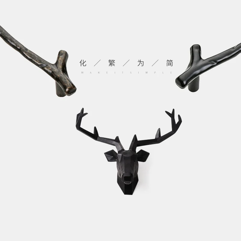 

Tree Branch Cabinet Handle 96mm 128mm Bronze Creative Fashion Kitchen Furniture Handles Drawer Knobs Door Pulls Hardware 105