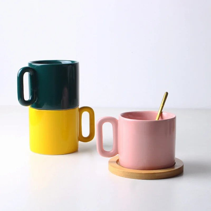 Кружка керамическая ручной работы 240 мл для кофе и чая | Дом сад