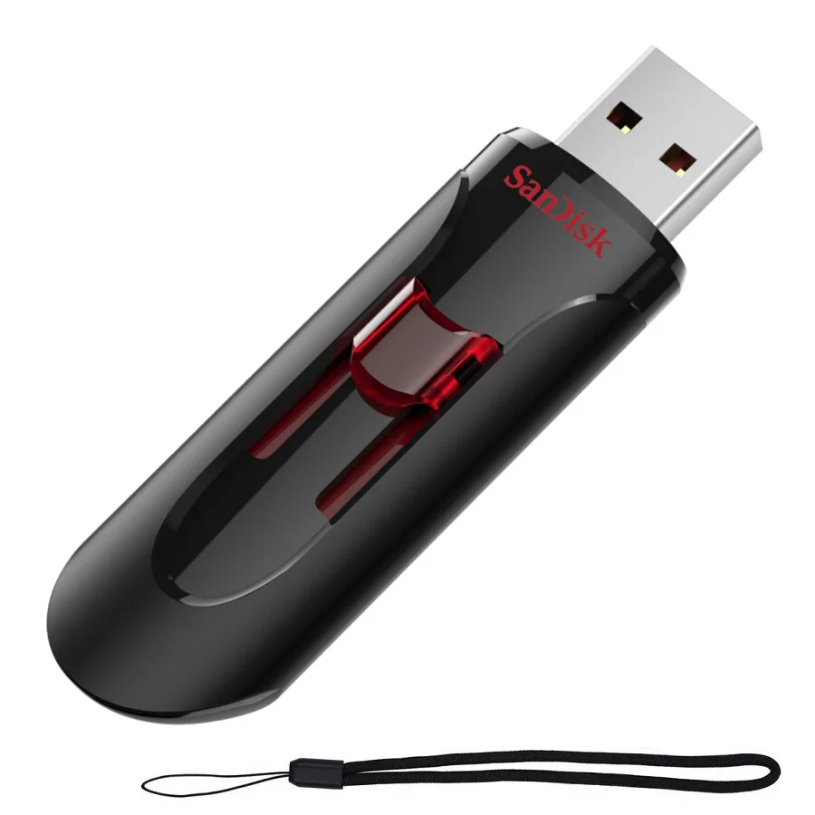 USB флеш-накопитель SanDisk CZ600 usb 3 0 16 ГБ 32 64 128 флешка высокая скорость | Компьютеры и