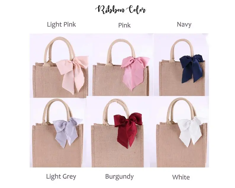 Тоут из мешковины сумки на заказ платье подружки невесты подарочный пакет