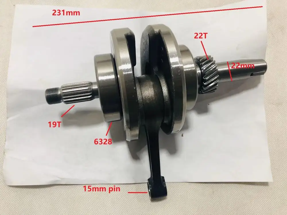 CG 125/150 JH 70/90 GY6-125 DY100/C100 GN125 мотоцикл коленчатый вал двигателя