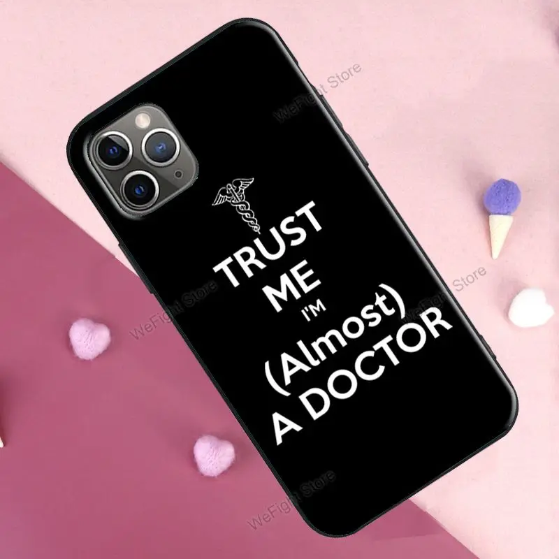 Чехол Trust Me I'm A Doctor для телефона iPhone 13 11 Pro Max 12 mini X XR XS 6S 7 8 Plus SE 2020 задняя крышка |