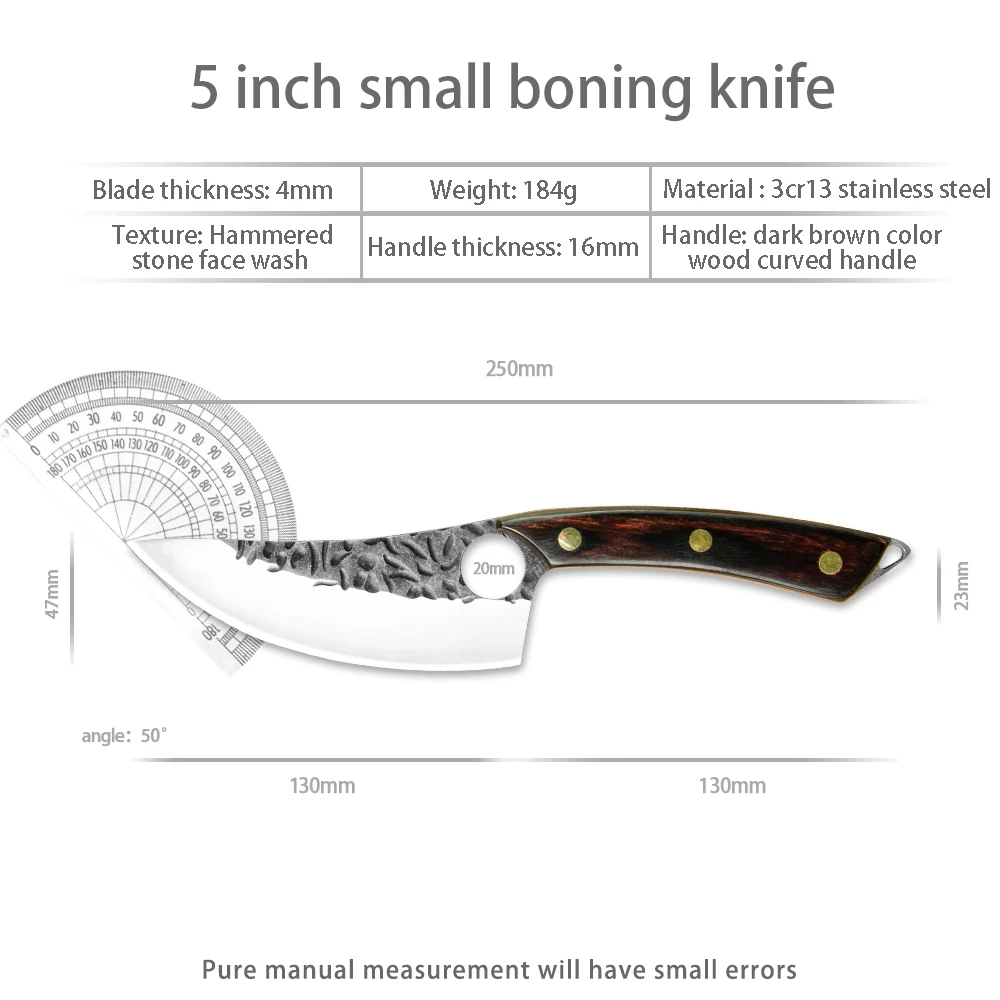 Нож шеф-повара из сербской стали 5 дюймов 6 | Дом и сад