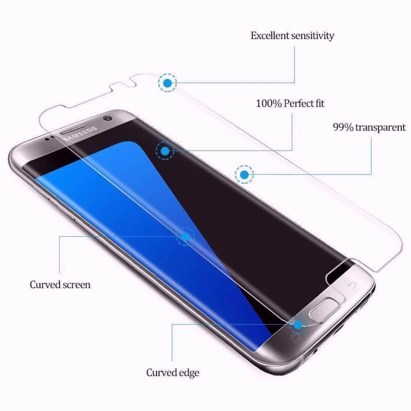 JGKK 3D Защитная пленка для экрана для samsung Galaxy S7 Edge чехол из закаленного стекла для samsung S7 Edge Galaxy S7 чехол из стекла
