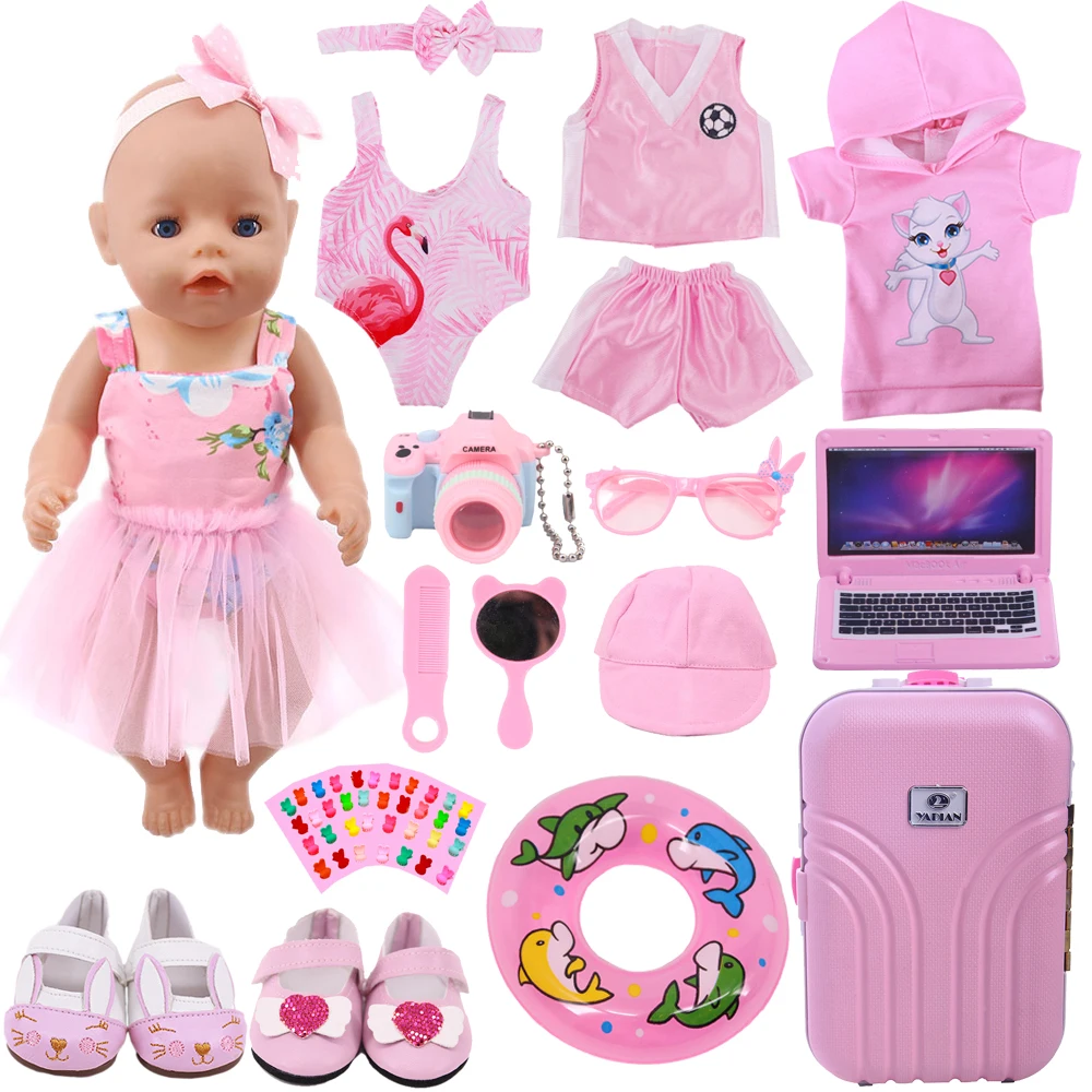 одежда розовая кукла