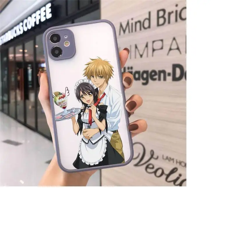 

Maid Sama japanese anime manga Phone Cases matte transparent For iphone 7 8 11 12 plus mini x xs xr pro max cover