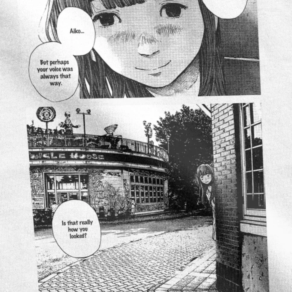 Мужская футболка Punpun The Saddest panel Goodnight Manga Horror забавная из 100% хлопка с короткими