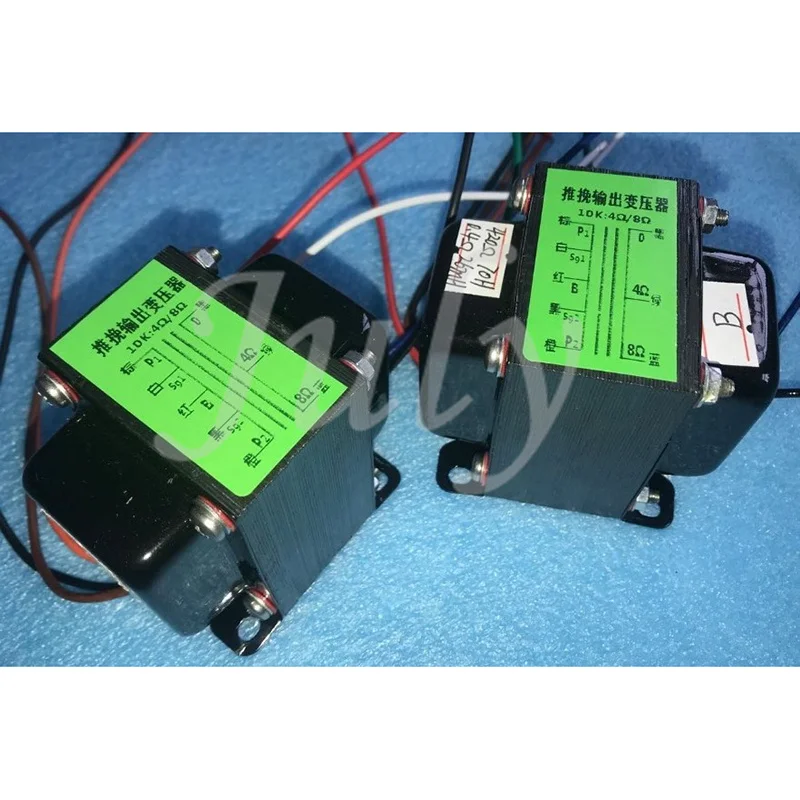 Пара электронных ламп 10K выходного трансформатора push-pull мощностью 20 Вт 6P6P 6P3P 6P14 6P1 и другие электронные лампы.