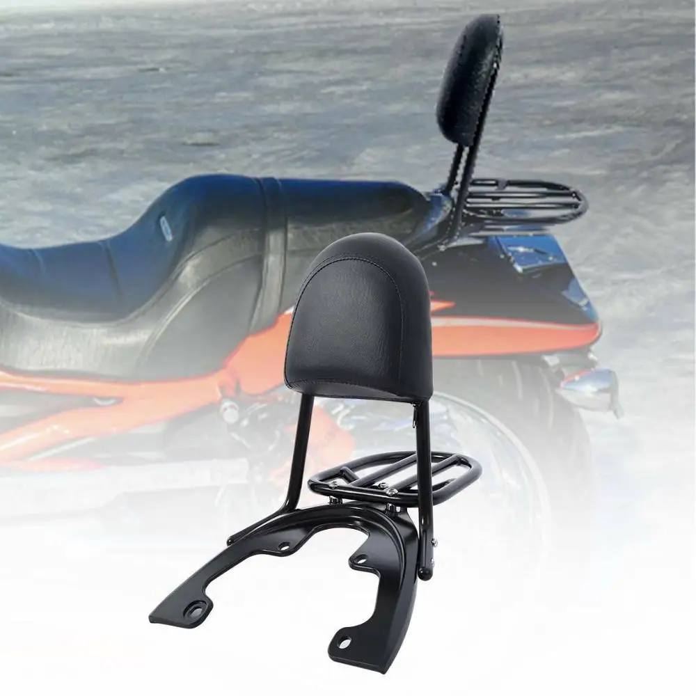 Мотоцикл 240 Sissy бар спинка багажная стойка для Harley VRSCAW VRSCDX VRSCX 07-11 08 09 10 черный/хром |