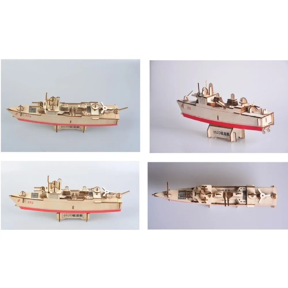 Набор для сборки сделай сам 3D деревянные игрушки 052C & 052D разрушитель деревянная