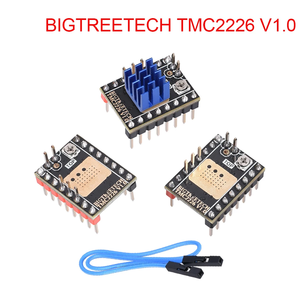 Драйвер BIGTREETECH TMC2226 V1.0 UART для шагового двигателя запчасти 3D принтера TMC2209 TMC2208 SKR V1.3