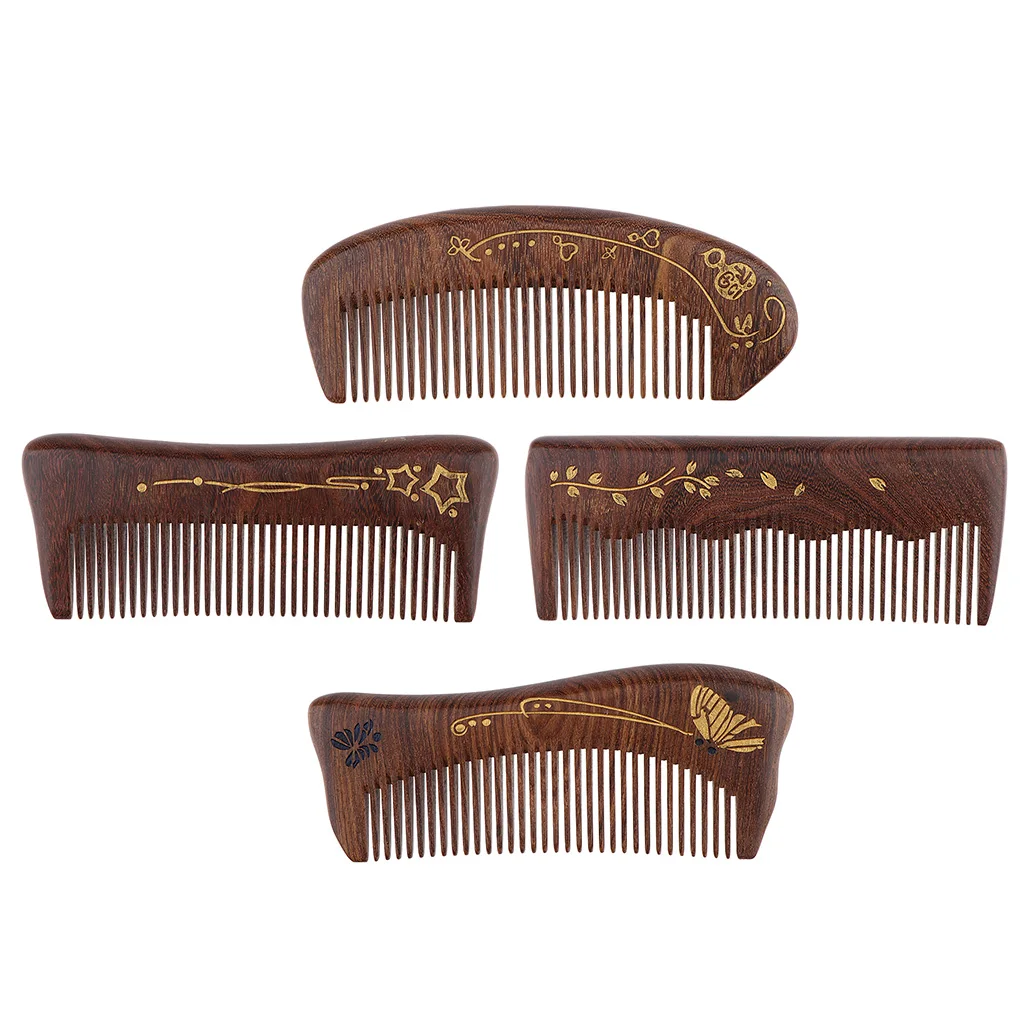 

Premium No-Static Wooden Hair Comb Scalp Massage Comb ( 5.5 in )