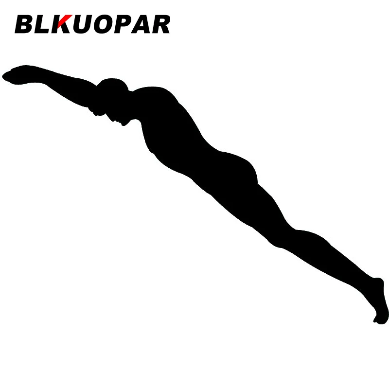 

Наклейки BLKUOPAR для купальников, силуэт автомобиля, креативные наклейки, мотоциклетный шлем, скейтборд, водонепроницаемый, окклюзия, царапин...