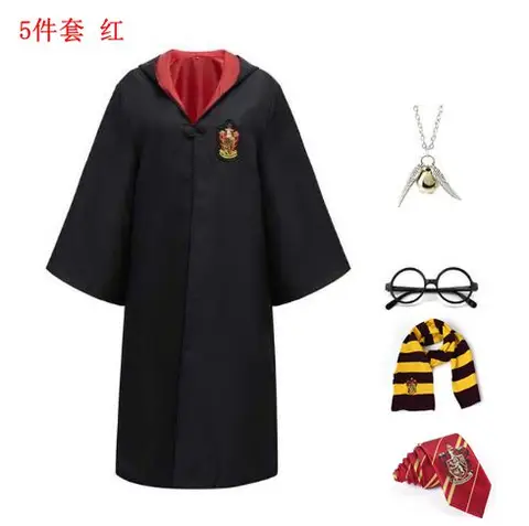 Подарочный костюм для косплея по игре "Гарри Поттер", размеры в ассортименте