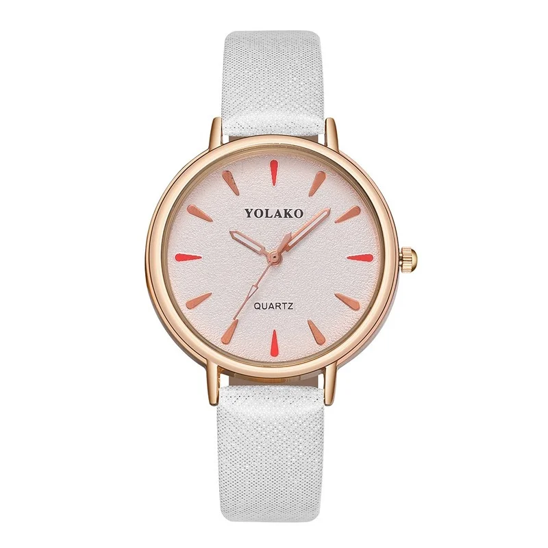 

Ladies Watch Bracelet New Water Drop Scale Watch Morandi Color Strap Casual Minimalist Dial Gift for Girlfriend Reloj Mujer