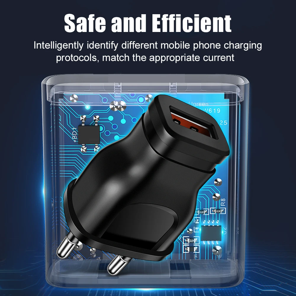 Зарядное устройство для телефона с USB-портом 5 В переменного тока - купить по