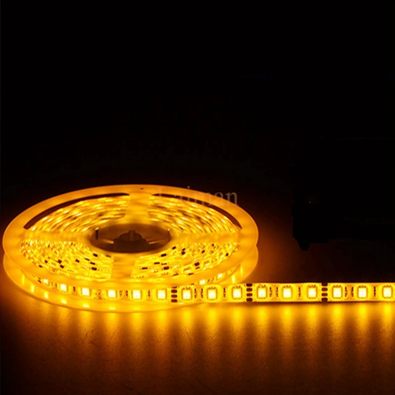 5050SMD Светодиодная лента 5 м/лот 60led/m DC12V IP65 гибкий свет водонепроницаемый