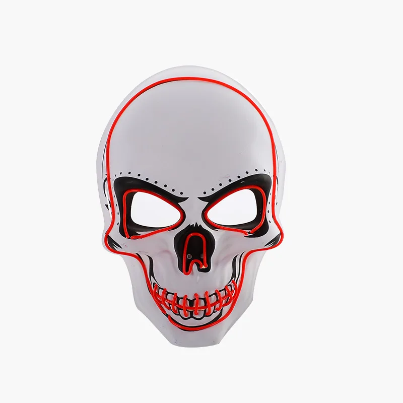 Светящаяся маска черепа ужас клоун Череп светящаяся для вечевечерние НКИ на