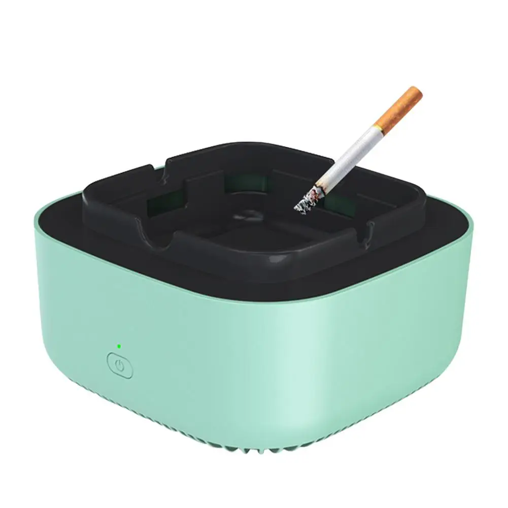 

Smokeless Ashtray With Air Purification Function Anti Second-hand Smoke Ashtray Air Purifier Automatic Smoke Removal Ashtray