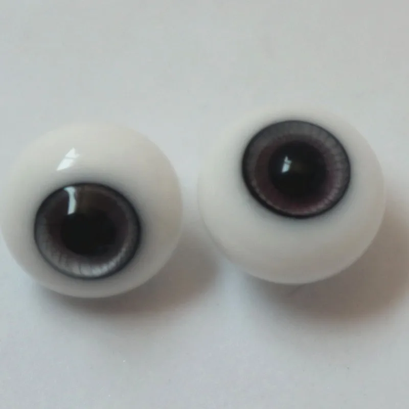 

BJD glass eyeball gray brown color 12mm 14mm 16mm - yosd msd