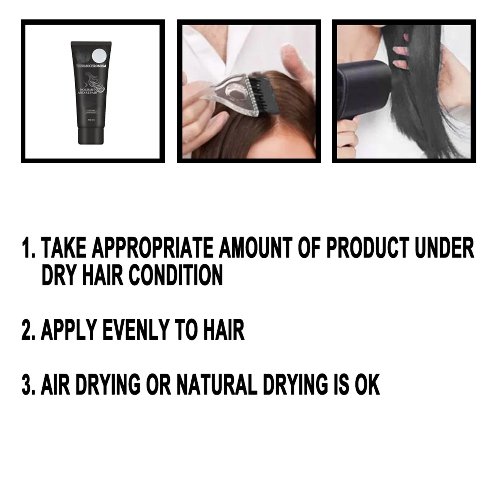 

Hot Hair Dye Fast Dyeing Fixing Hair Color Cream Long-lasting Effective Silver Hair Coloring Styling Mud t6