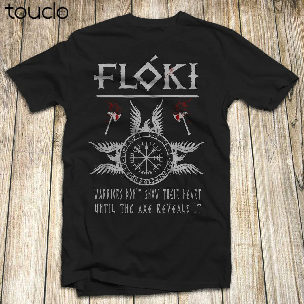 

Fashion Vikings Apparel Floki Quote T Shirt Ragnar Lothbrok Valhalla Tees Unisex