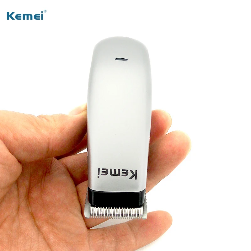 Электрический триммер для волос Kemei портативная мини машинка стрижки мужчин и