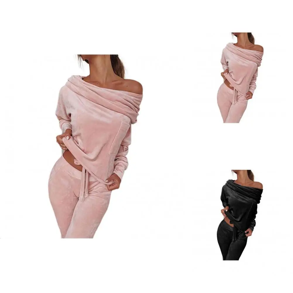 

Fashion Sweatsuits Lounge Set Pullover Tops Slim Fit Women's Workout Outfit Women's Workout Outfit