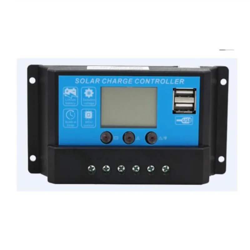 20A lcd солнечное зарядное устройство и контроллер 12 v/24 v зарядка для Домашний