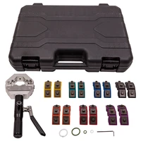 fast shipping for ac hose crimper kit manual hose fittings crimping cutter tool kit with case