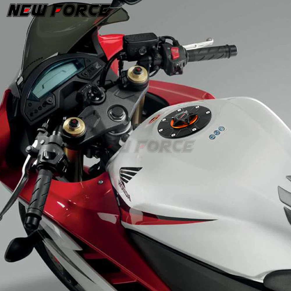 

for Honda CBR600F CBR 600F 600 F 2011-2014 CNC Motorcycle Accessories Billet Fuel Tank Cover Gas Cap Petrol Covers