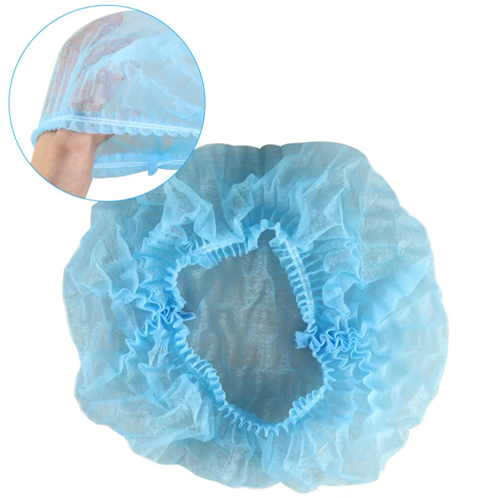 Одноразовые нетканые пыленепроницаемые полосы крышки эластичные 100 Защитная