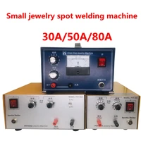 80a dual purpose small high power jewelry necklace ring gold silver and copper spot welding handheld laser pulse welding machine