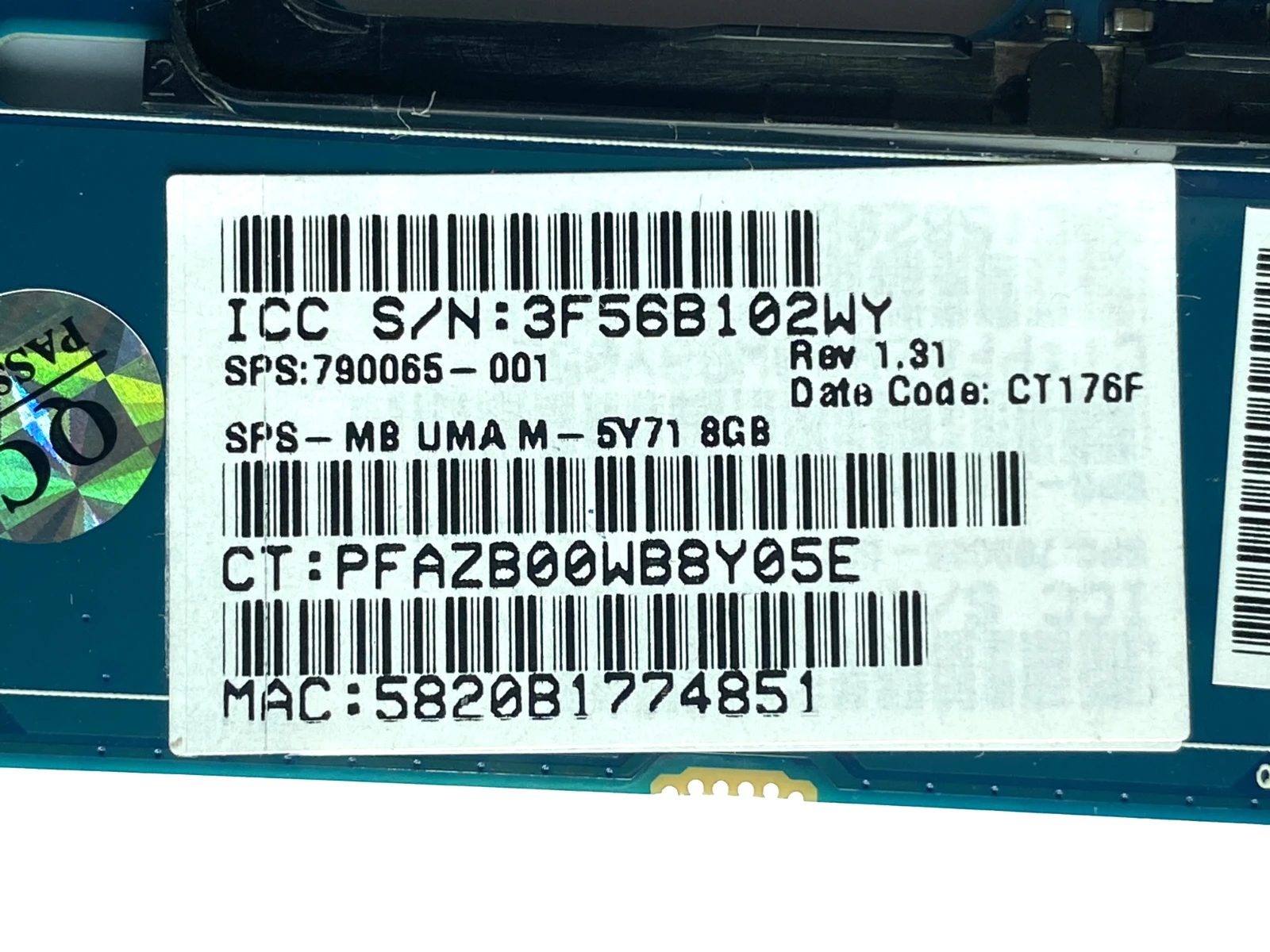 Высокое качество 790065-001 для HP Elitebook 1020 G1 материнская плата ноутбука 790065-501