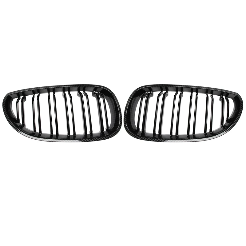 

Передняя решетка радиатора для BMW 5 серии E60 E61 M5 520I 535I 550I 2003-2010 седан, углеродное волокно