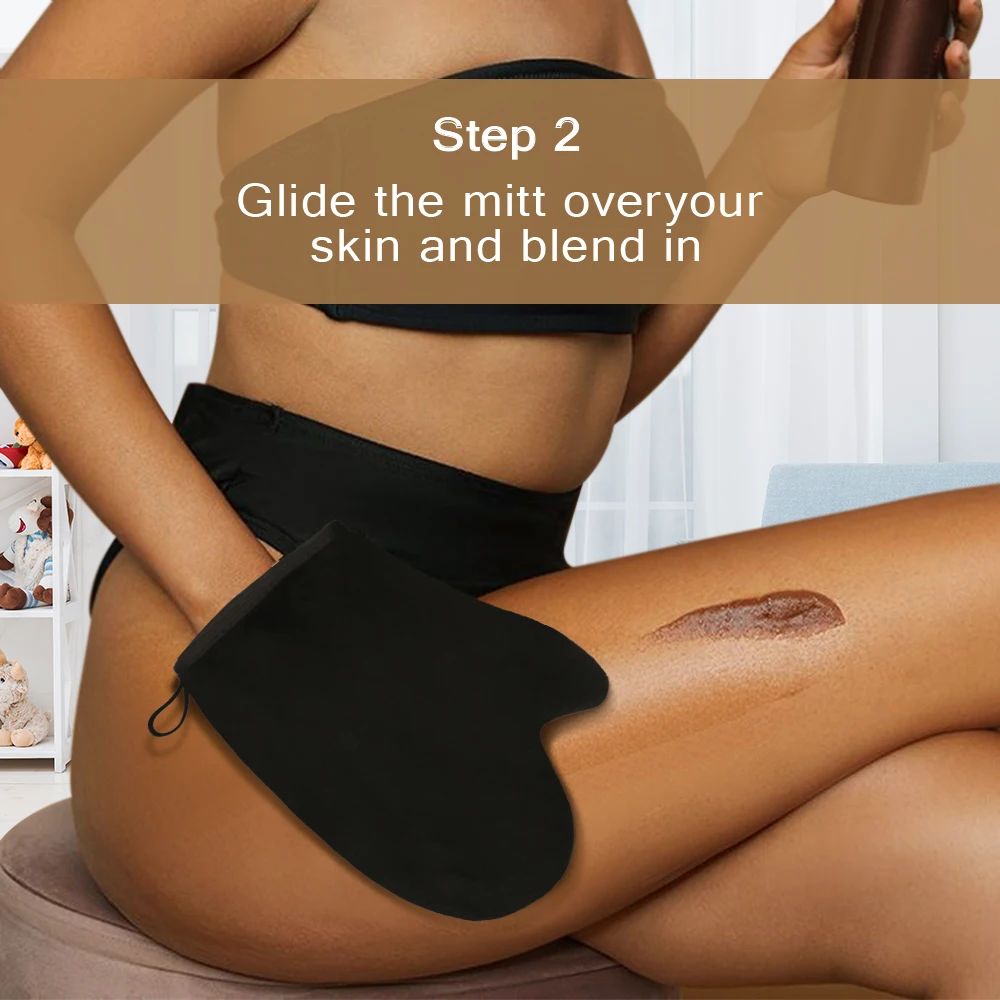 Перчатка для очистки тела многоразовый аппликатор автозагара крем-перчатка