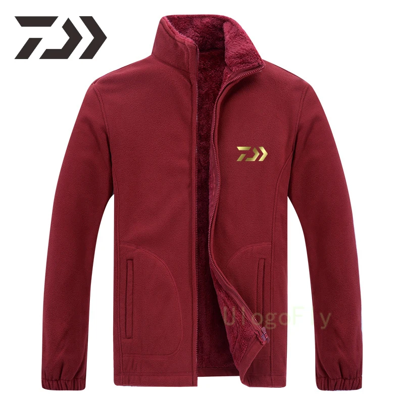 

Рыболовная куртка Daiwa, утепленная теплая осенне-зимняя уличная спортивная мужская ветровка для кемпинга, прочная дышащая рыболовная куртка...