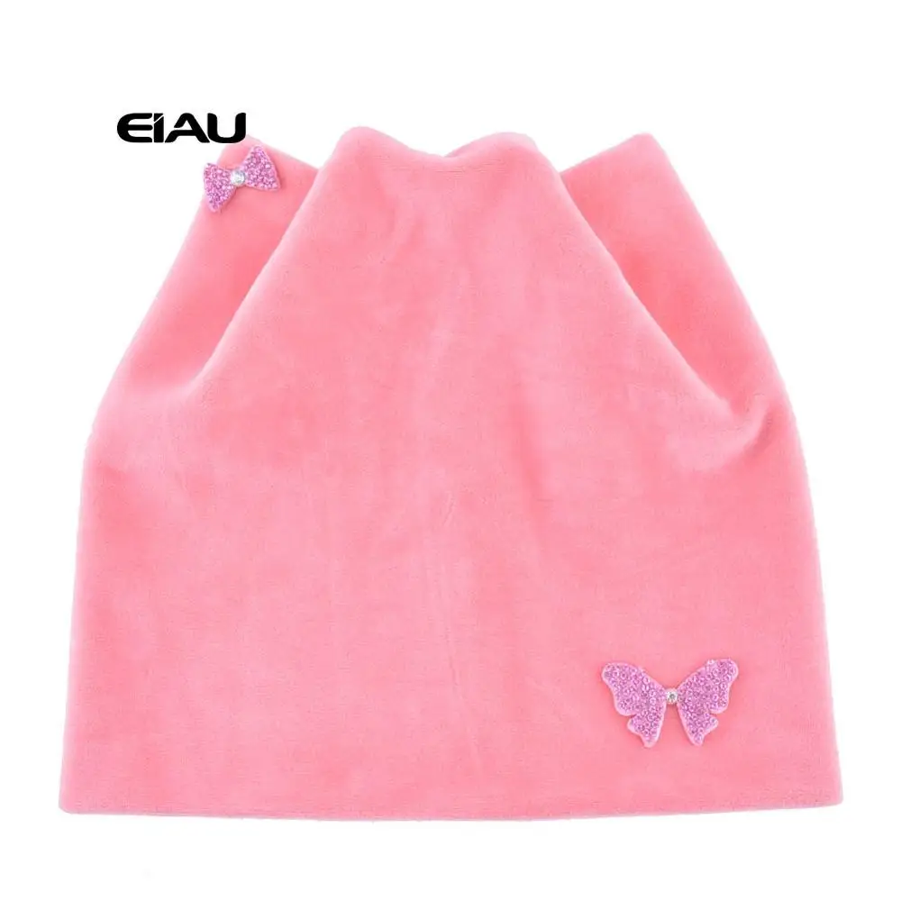 Стразы осенне-зимние шапочки Skullies для женщин модная шапка девочек Весенняя