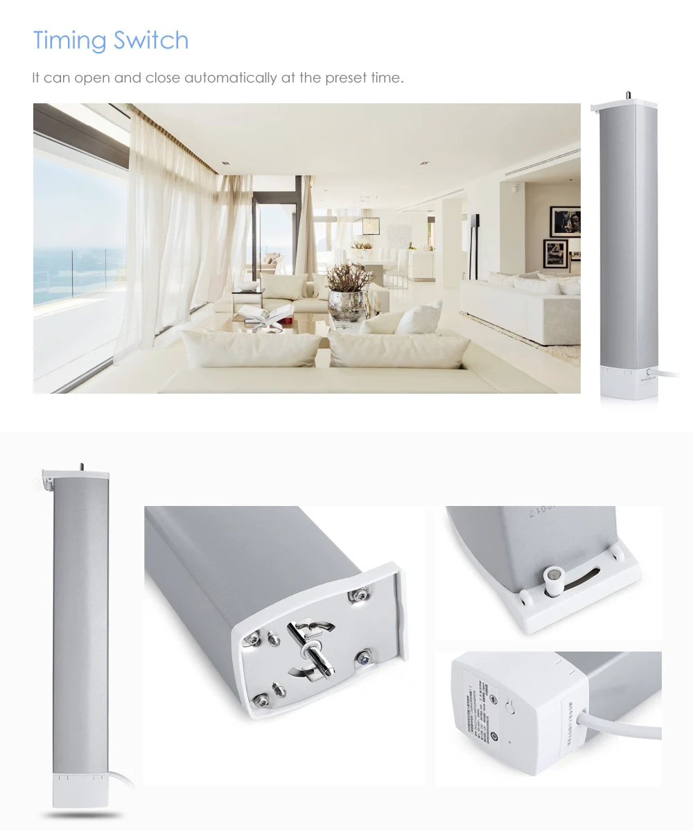Умный двигатель для штор Aqara Zigbee мотор умного дома с Wi Fi дистанционным