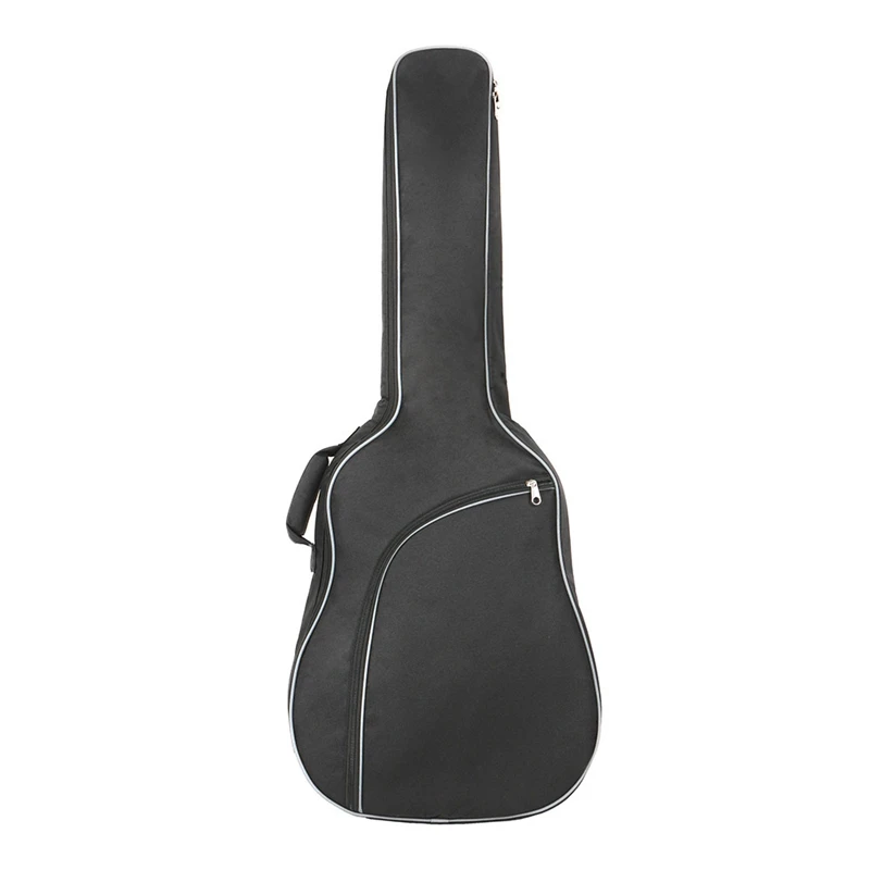 

Электрическая бас-гитара с сумкой и 10 мм подкладкой, двойное регулируемое плечо для электрогитары, бас-гитары, классической гитары и т. д.