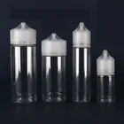 5 шт. 30 мл 60 мл 100 мл 120 мл пластиковые ПЭТ прозрачные бутылки пустые E-Liquid Vape бутылочки-капельницы с длинным наконечником с защитой от детей
