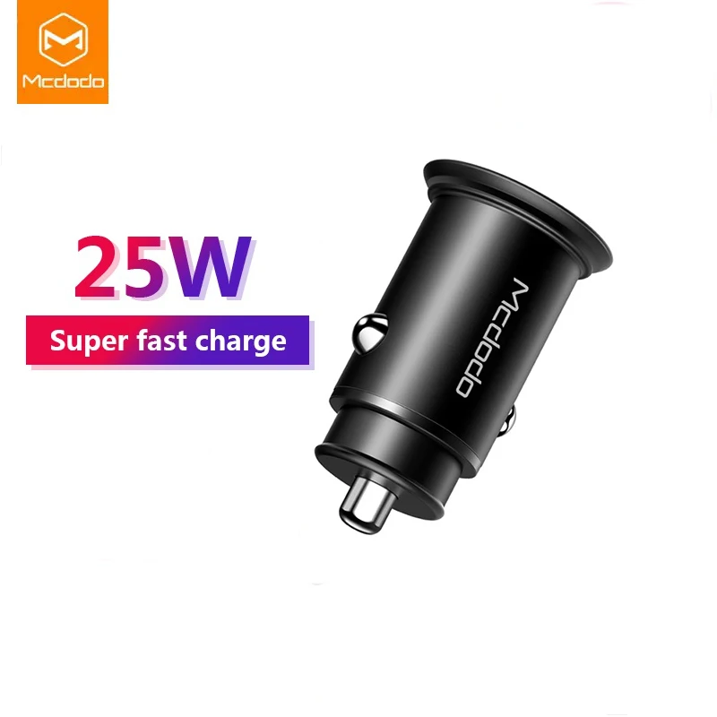Mcdodo Тип C PD 25W Автомобильное зарядное устройство для Универсальный мобильный