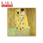 Наборы для вышивки крестом, наборы для рукоделия с печатным рисунком, холст 11ct-для домашнего декора, картина, полный портрет, NCKP055