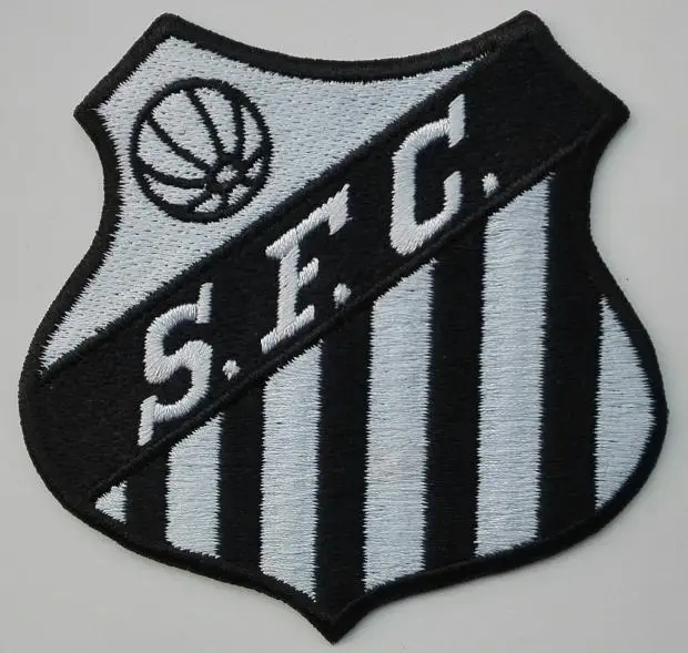 

2 шт., Логотип Футбольной Команды Santos