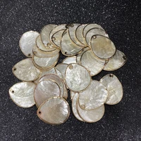 5pcslot natural shell pendants charms water drop shape natural shell pendant for making diy jewelry necklace earrings