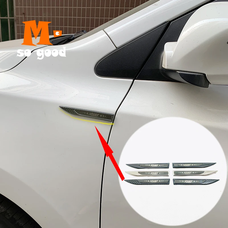 Нержавеющая сталь для Toyota Corolla RAV4 Camry аксессуары кузова автомобиля боковая защита
