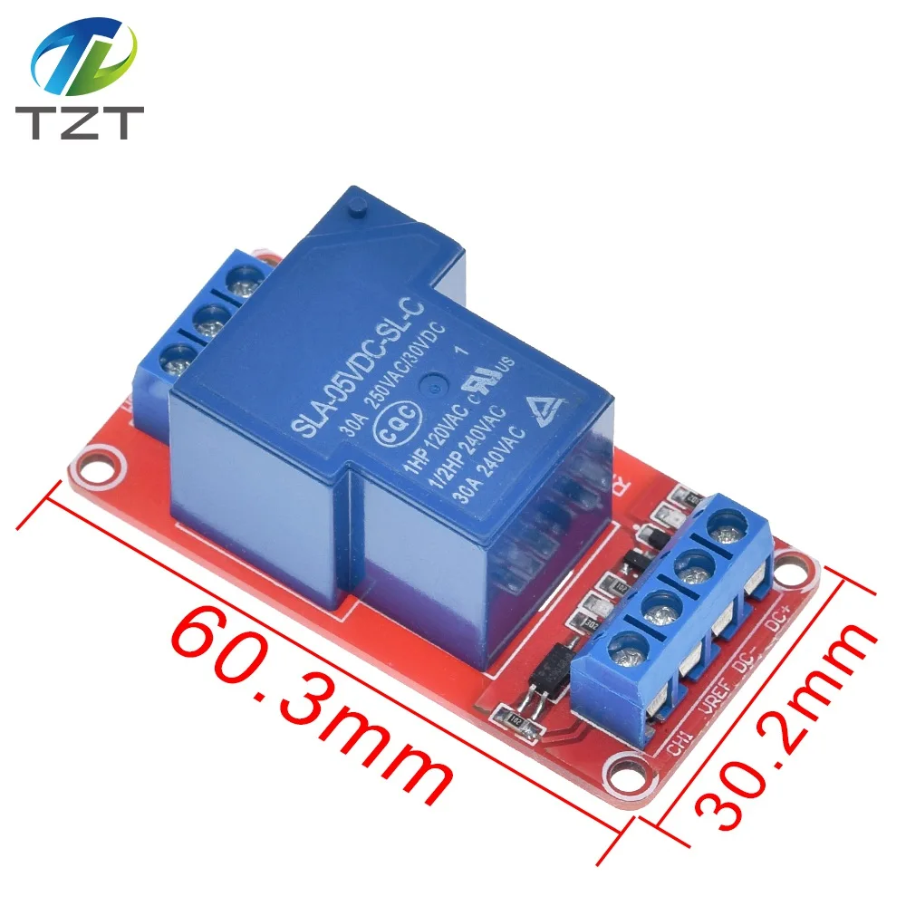 Двухсторонний изоляционный релейный модуль TZT 5 в 30 А триггер высокого/низкого